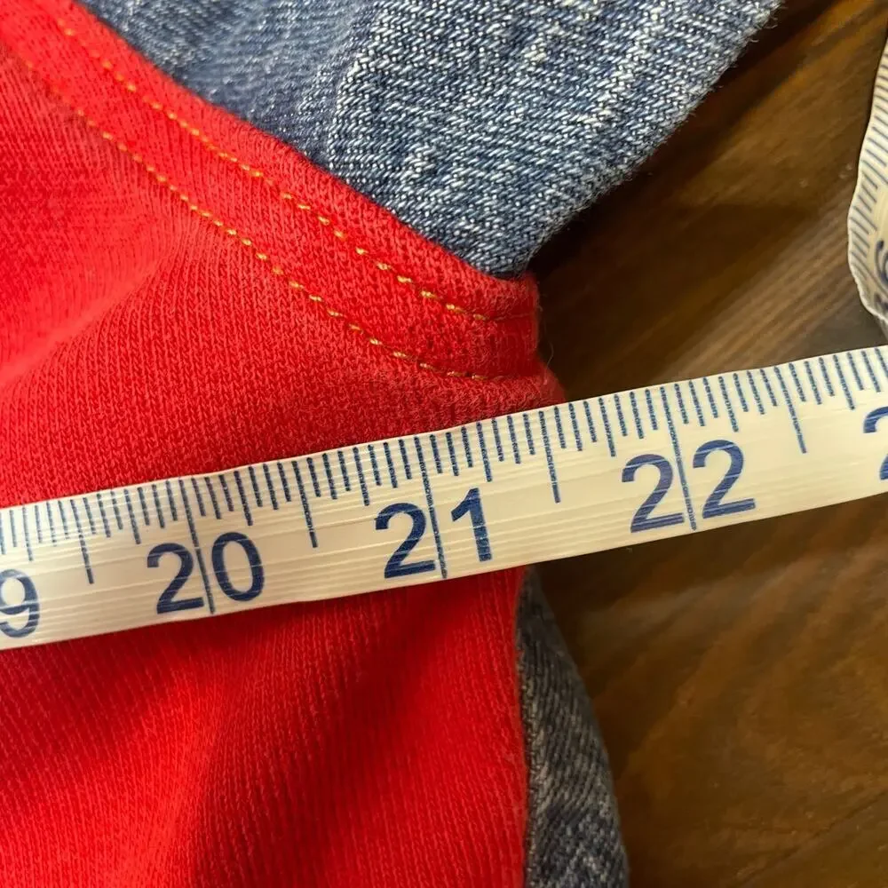 Levi’s Hybrid Denim Trucker Jacket & Hoodie Size L